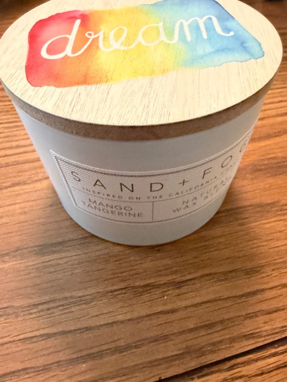 Sand and Fog Candle: Mango Tangerine 12 oz